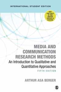 Media and Communication Research Methods - International Student Edition