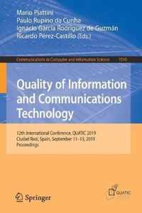 Quality of Information and Communications Technology