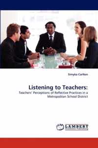 Listening to Teachers