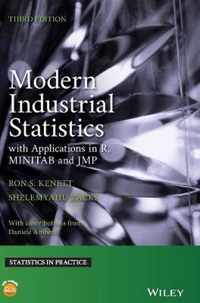 Modern Industrial Statistics - With Applications in R, MINITAB and JMP, 3e