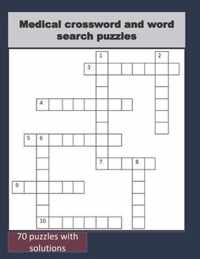 Medical crossword and word search puzzles