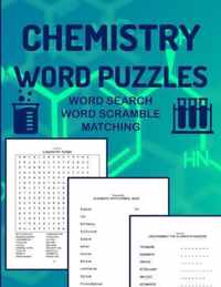 Chemistry Word Puzzles Word Search Word Scramble Matching