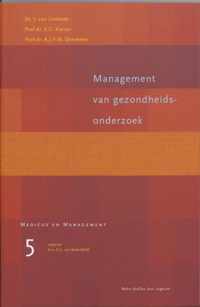 Medicus & Management 5 -   Management van gezondheidsonderzoek