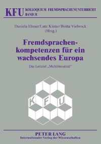 Fremdsprachenkompetenzen für ein wachsendes Europa