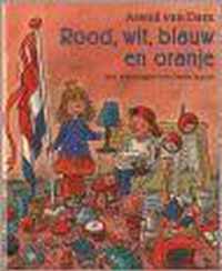 Rood Wit Blauw En Oranje