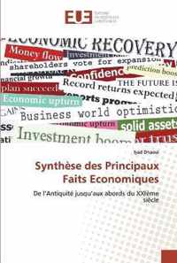 Synthese des Principaux Faits Economiques