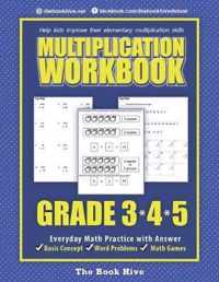 Multiplication Workbook Grade 3 4 5
