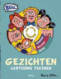 gezichten cartoons tekenen