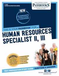 Human Resources Specialist II, III (C-4937)