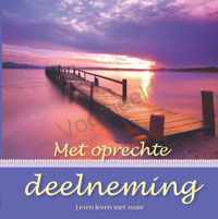 Met oprechte deelneming geschenkboek