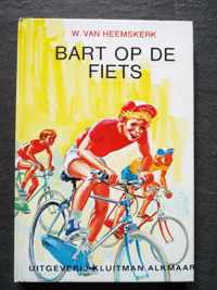 Bart op de fiets