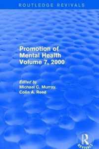 Promotion of Mental Health