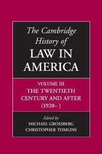 The Cambridge History of Law in America