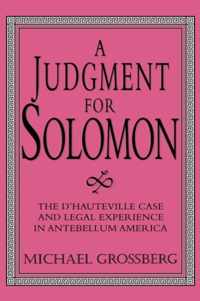 A Judgment for Solomon