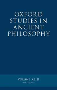 Oxford Studies In Ancient Philosophy