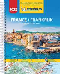 Michelin Atlassen  -   Michelin Atlas Frankrijk 2023