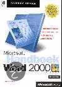 Microsoft Handboek Word 2000