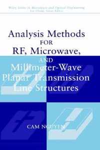 Analysis Methods for RF, Microwave, and Millimeter-Wave Planar Transmission Line Structures