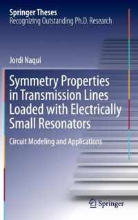 Symmetry Properties in Transmission Lines Loaded with Electrically Small Resonators