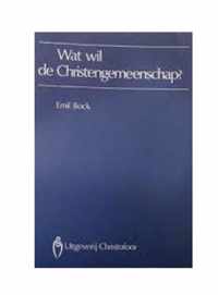 Wat wil de christengemeenschap