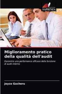 Miglioramento pratico della qualita dell'audit