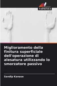 Miglioramento della finitura superficiale dell'operazione di alesatura utilizzando lo smorzatore passivo