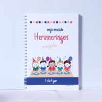 Invulboek Herinneringen & Mijlpalen 1-4 jaar | Invulboeken | Invulboek kind/peuter/kleuter | Merk: Olifantastisch