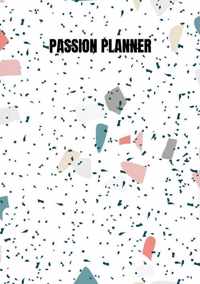 Passion Planner-12 maanden- wekelijks - A5- Zachte kaft-Marmer blauw- Allets Comfort - Allets Comfort - Paperback (9789464056259)
