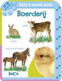 Allereerste Stapjes Baby's Eerste Boek Boerderij