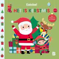 Kerstmis 1 -   Kiekeboeboek met spiegeltje kerst