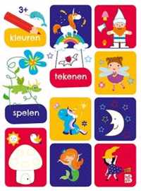 Mijn eerste kleur-en spelletjesboek 3+