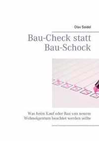 Bau-Check statt Bau-Schock