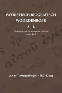 Patristisch Biografisch Woordenboek 1 -   Patristisch biografisch woordenboek