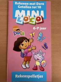 Miniloco boekje Rekenen met Dora getallen tot 10