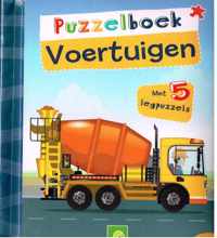 plaatjes boek met 5 puzzels/ 6 stukjes per puzzel/ leuk en bevordert de behendigheid