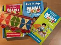 Miniloco pakket met basisdoos en 2 boekjes Dora en Diego