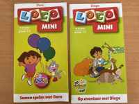 Miniloco boekjes van Dora en Diego