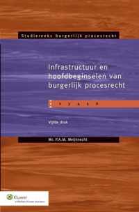 Infrastructuur en hoofdbeginselen van burgerlijk procesrecht