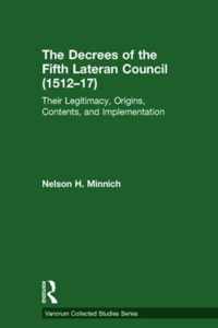 The Decrees of the Fifth Lateran Council (1512-17)