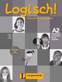 Logisch! A2: Deutsch für Jugendliche Arbeitsbuch + Audio-CD