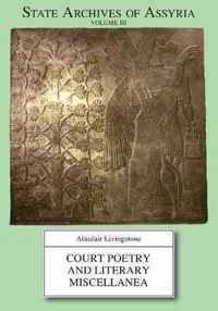 Court Poetry and Literary Miscellanea