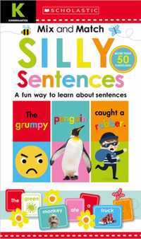 Mix & Match Silly Sentences Kindergarten Workbook
