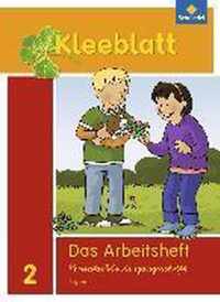 Kleeblatt. Das Sprachbuch 2. Arbeitsheft 1/2 + Beilage Wörterkasten. Bayern