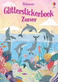 Glitterstickerboek zomer