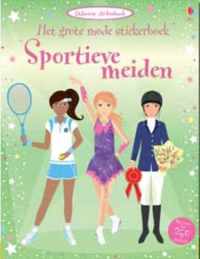 Usborne stickerboek het grote mode stickerboek - sportieve meiden