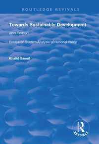Towards Sustainable Development