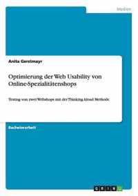 Optimierung der Web Usability von Online-Spezialitatenshops
