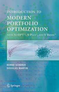 Modern Portfolio Optimization with NuOPT(TM), S-PLUS®, and S+Bayes(TM)