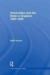 Universities and the State in England, 1850-1939