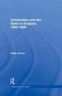 Universities and the State in England, 1850-1939